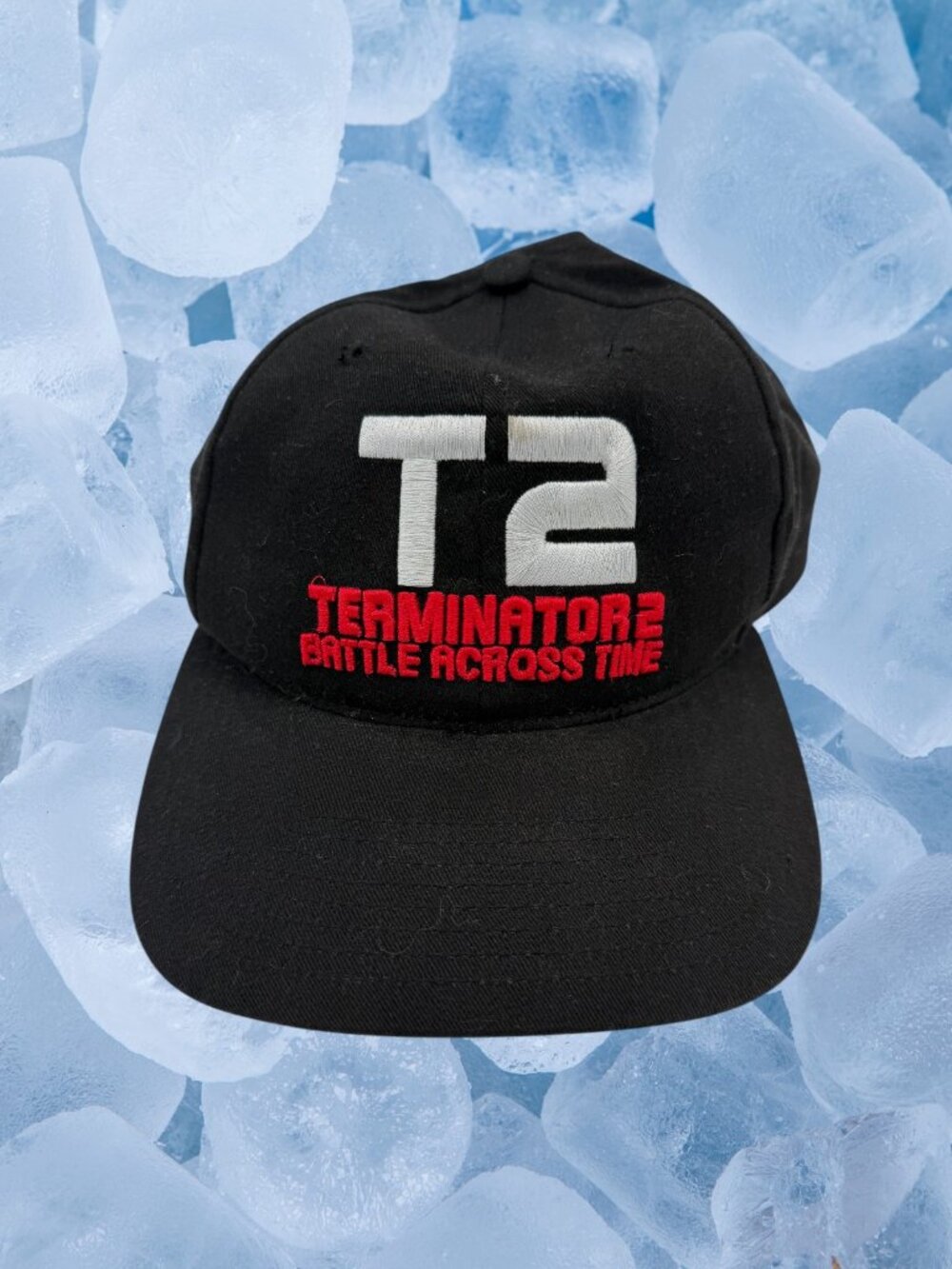 Terminator 2 Battle Across Time Hat T2-3D Universal Studios Florida Cap VTG 90s
